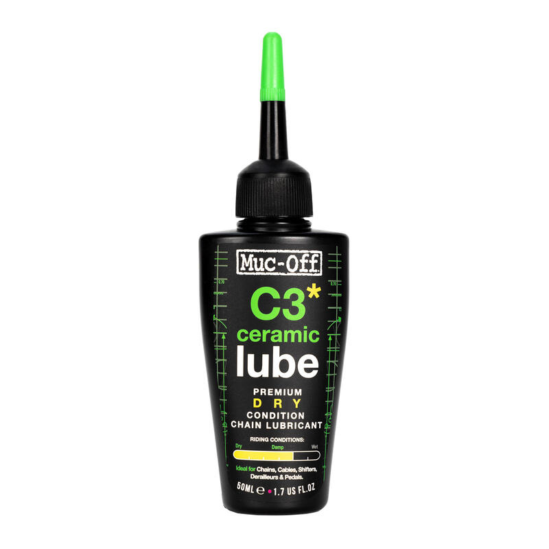 Muc-Off C3 Ceramic Dry Láncolaj 50ml - Száraz időjárásra