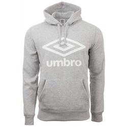 Sweat à capuche homme Umbro Logo Gris
