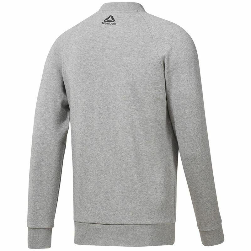 Jachetă Sport de Bărbați Reebok Bomber Retro Gri