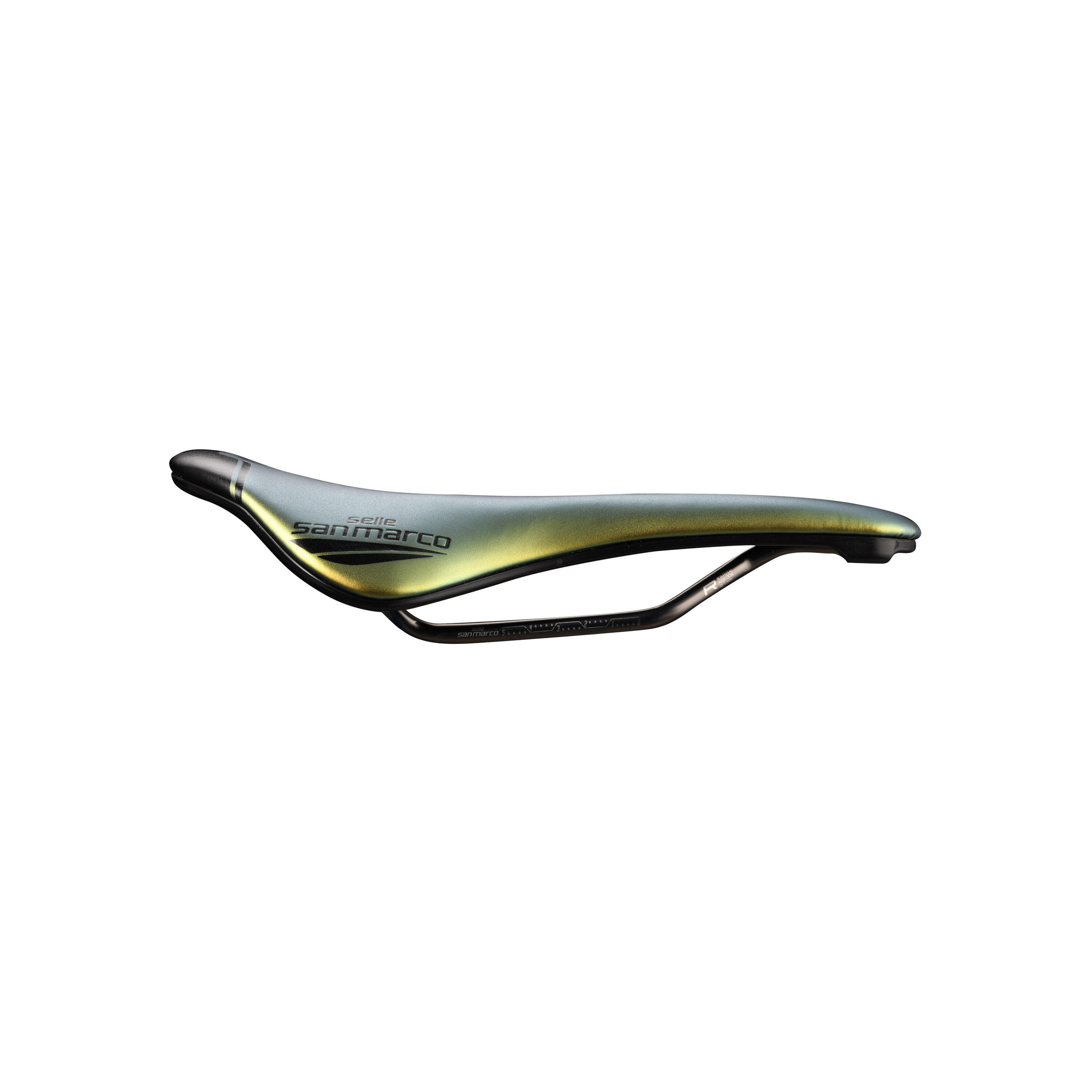 San Marco SHORTFIT 2.0 Open-Fit Racing Wide Iridescent Gold 2/7