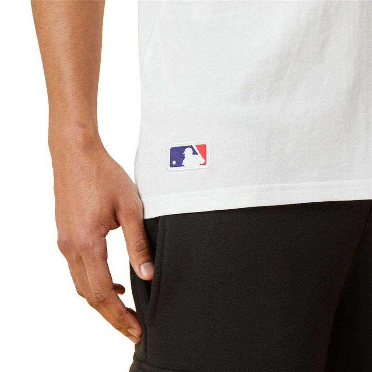 Herren Kurzarm-T-Shirt New Era MLB Metallic Grapich Print Dodger Weiß 5/5