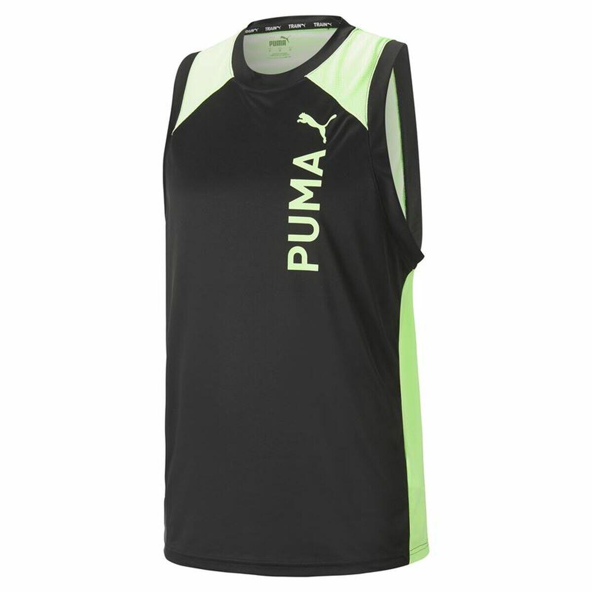 T-shirt de alças homem puma fit ultrabreathe preto