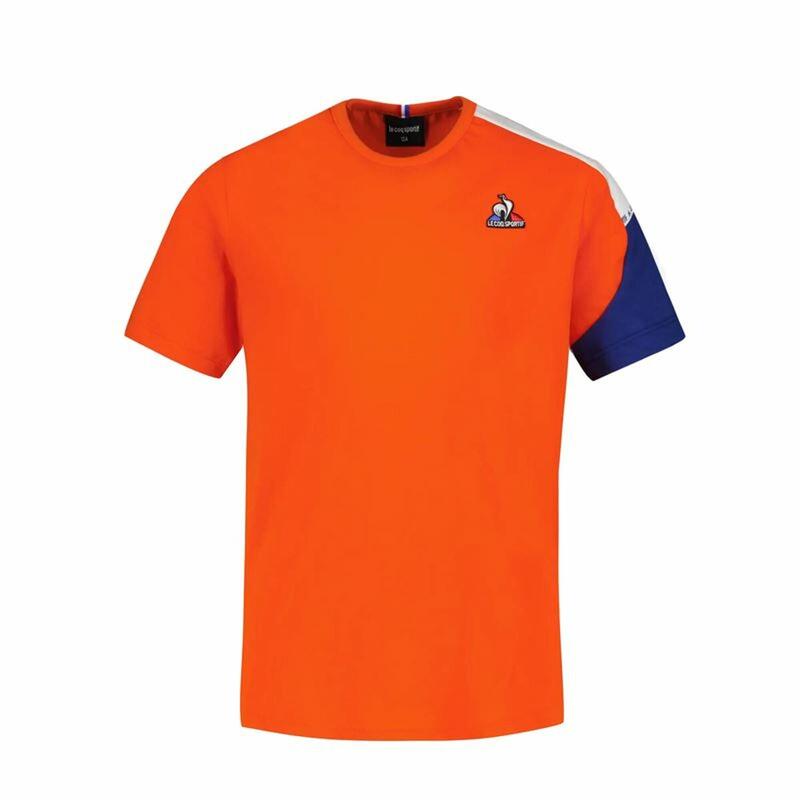 Camiseta de Manga Corta Infantil Le coq sportif Saison Nª 1 Naranja