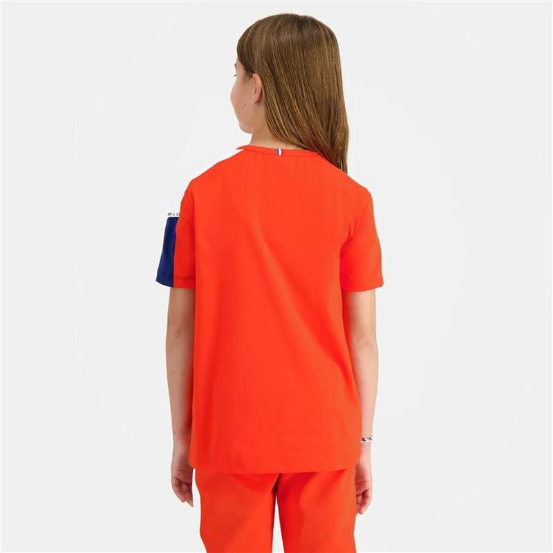 Camiseta de Manga Corta Infantil Le coq sportif Saison Nª 1 Naranja