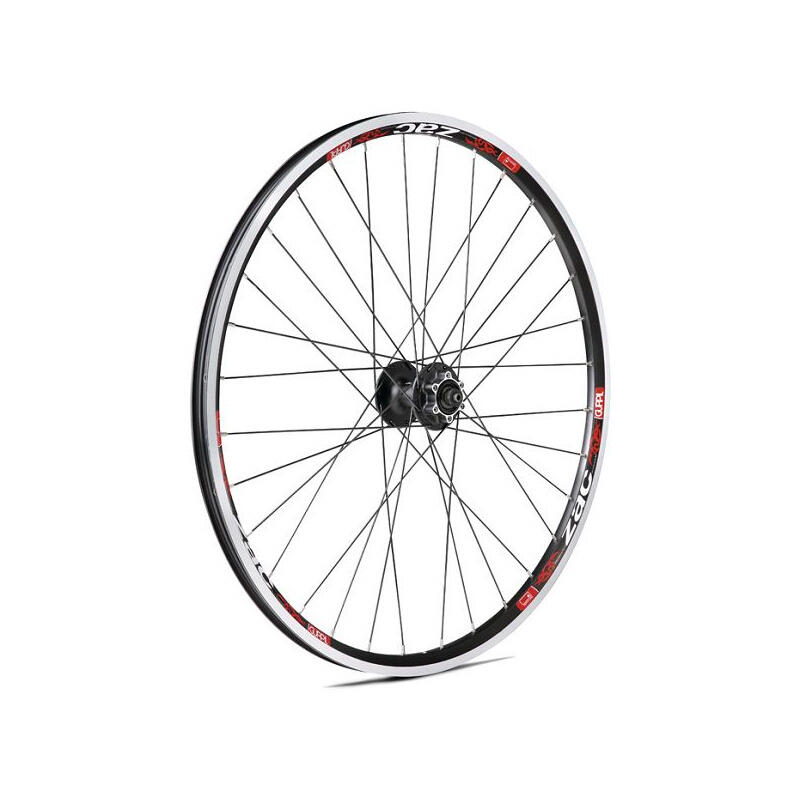 Ruota anteriore con disco a 6 fori Gurpil ZAC 26 Shimano