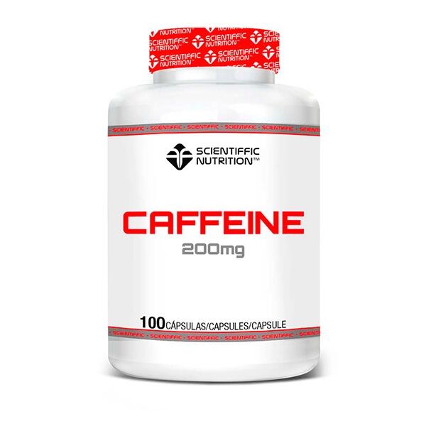 Scientiffic Nutrition - Caffeine 200 mg 100 caps - Aumenta a resistência 2/2