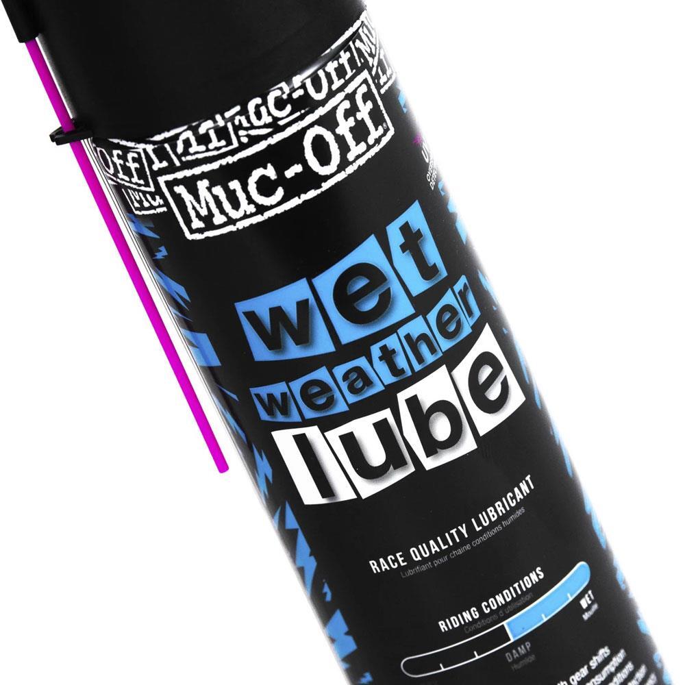 Muc-Off Aerosol Lubrificante para Cadeia Meteorológica Úmida 400ml 4/4