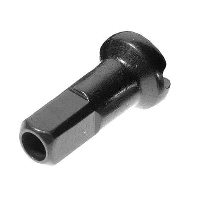 Doos van 100 ronde radiusnippels dt swiss aluminium m 2x12
