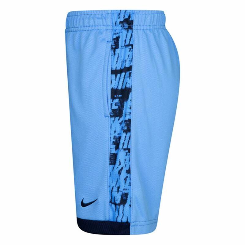 Pantalones Cortos Deportivos para Niños Nike Dry Fit Trophy Azul