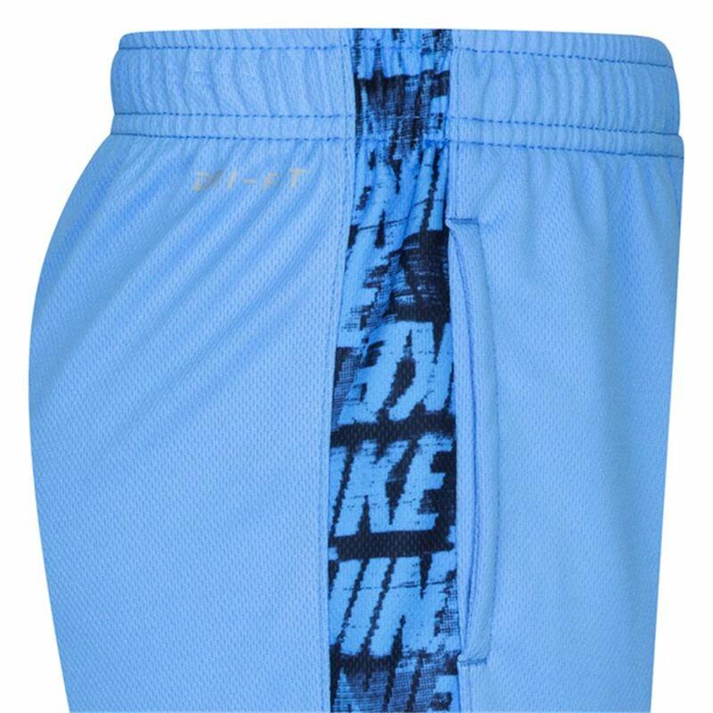 Pantalones Cortos Deportivos para Niños Nike Dry Fit Trophy Azul