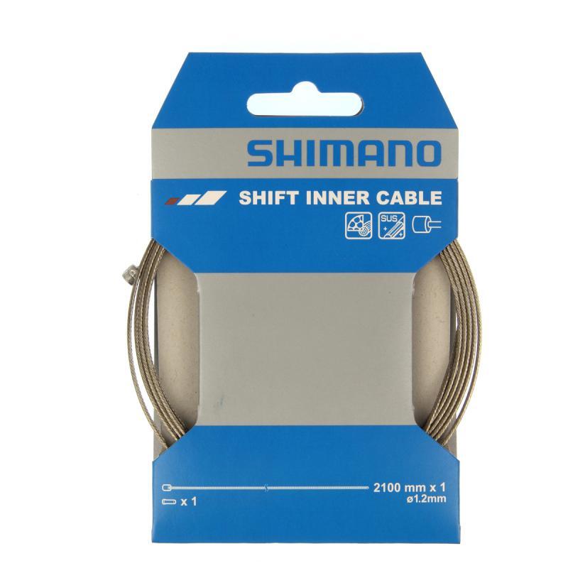 SHIMANO Shimano Shift Gear Inner Cable MTB Road 1.2mm x 2100mm Single
