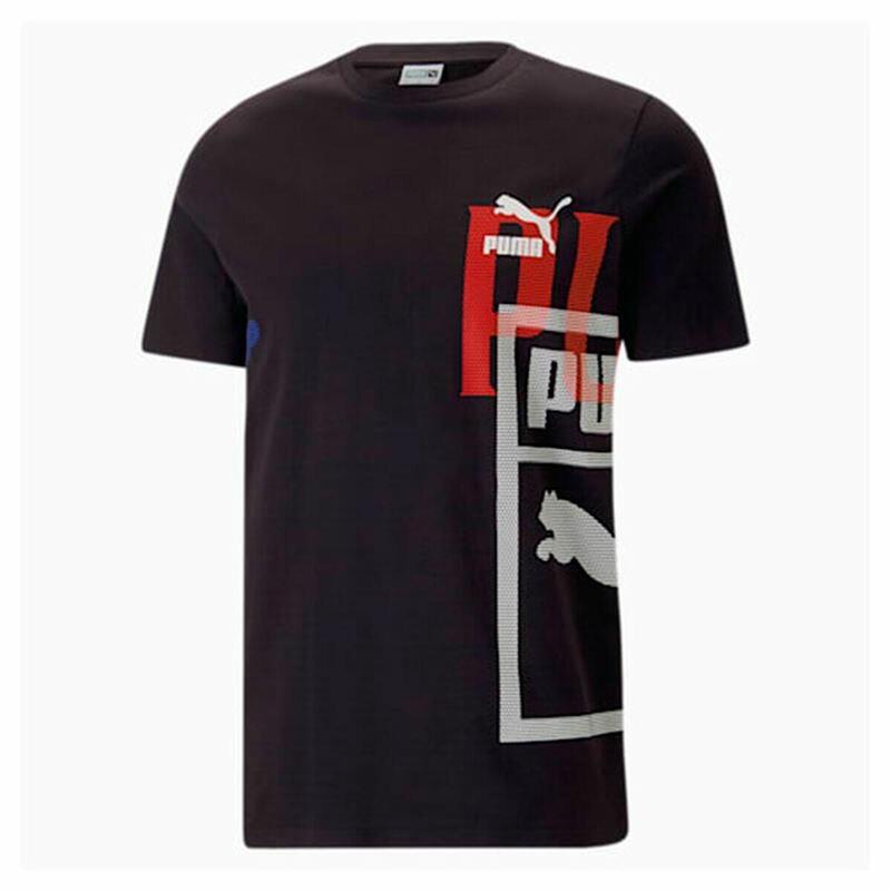 Camiseta de Manga Corta Hombre Puma Classics Negro