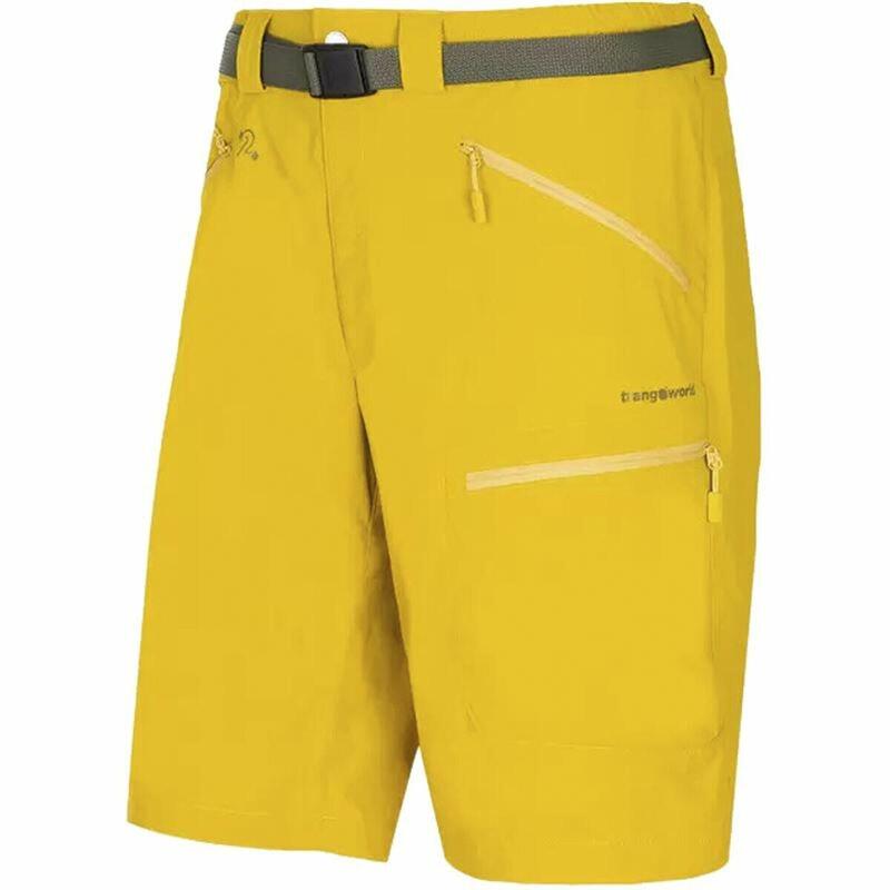 Pantalón Corto Deportivo Trangoworld Tramgoworld Lip VN Amarillo