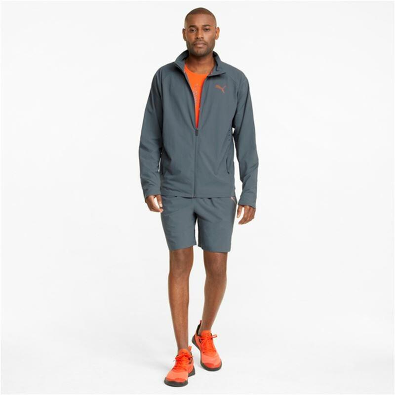 Chaqueta Deportiva para Hombre Puma Train Ultraweave Gris oscuro