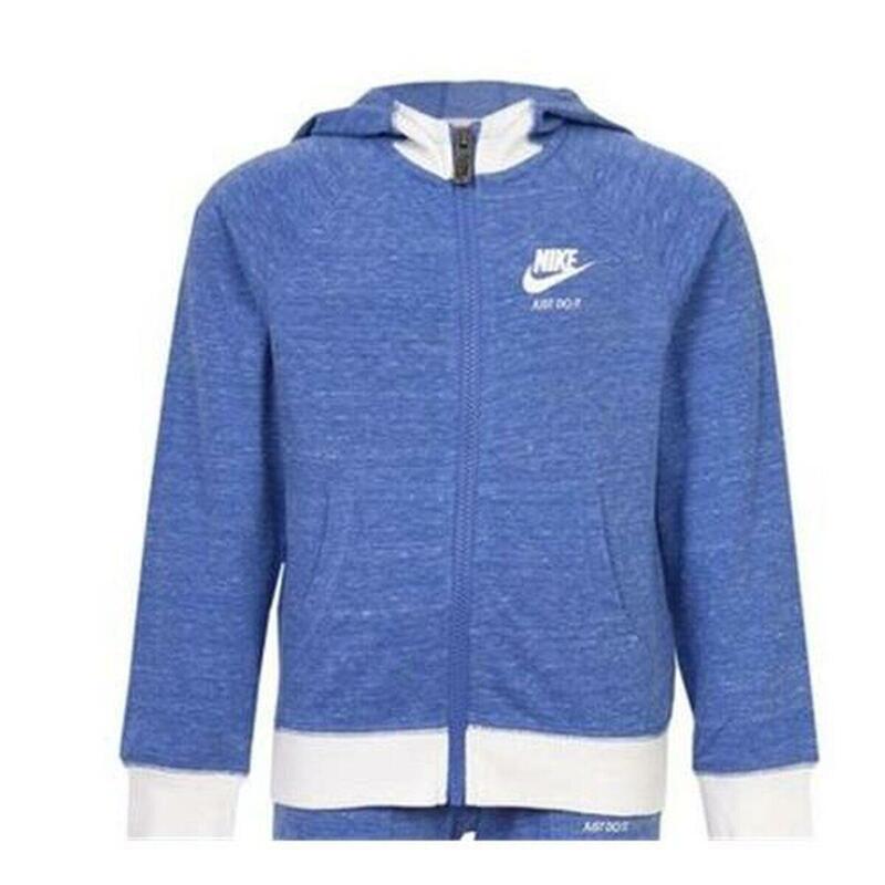 Felpa per Bambini Nike  842-B9A Azzurro