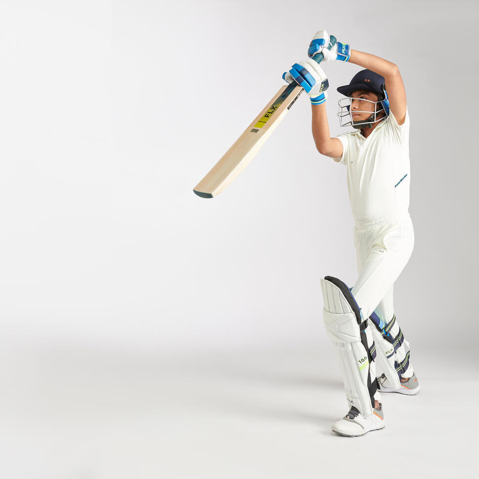 Refurbished Cricket White Trouser TS 500 Eco A Grade FLX Decathlon