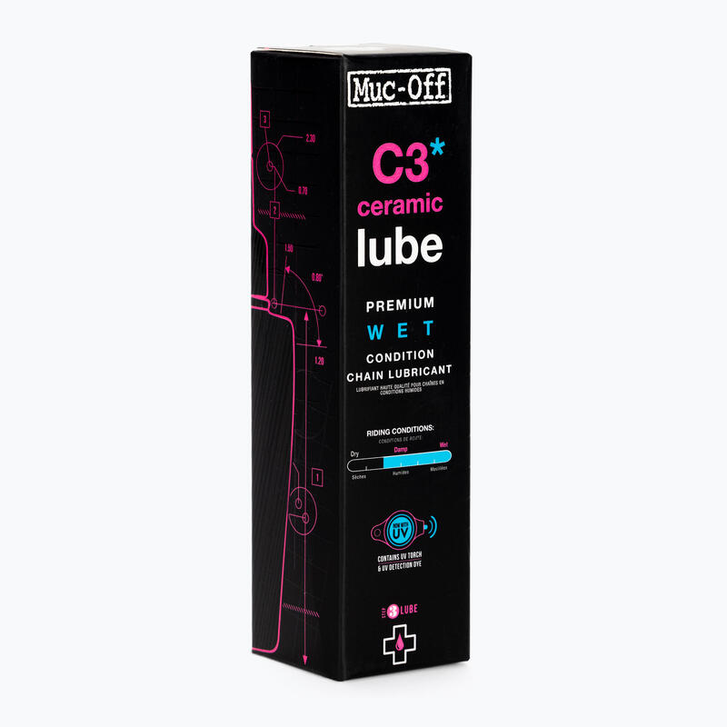 Lubrificante ceramico umido Muc-Off C3 50 ml