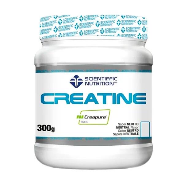 Scientiffic Nutrition - Creatine 100 % Creapure 300 g - Creatina monohidratada