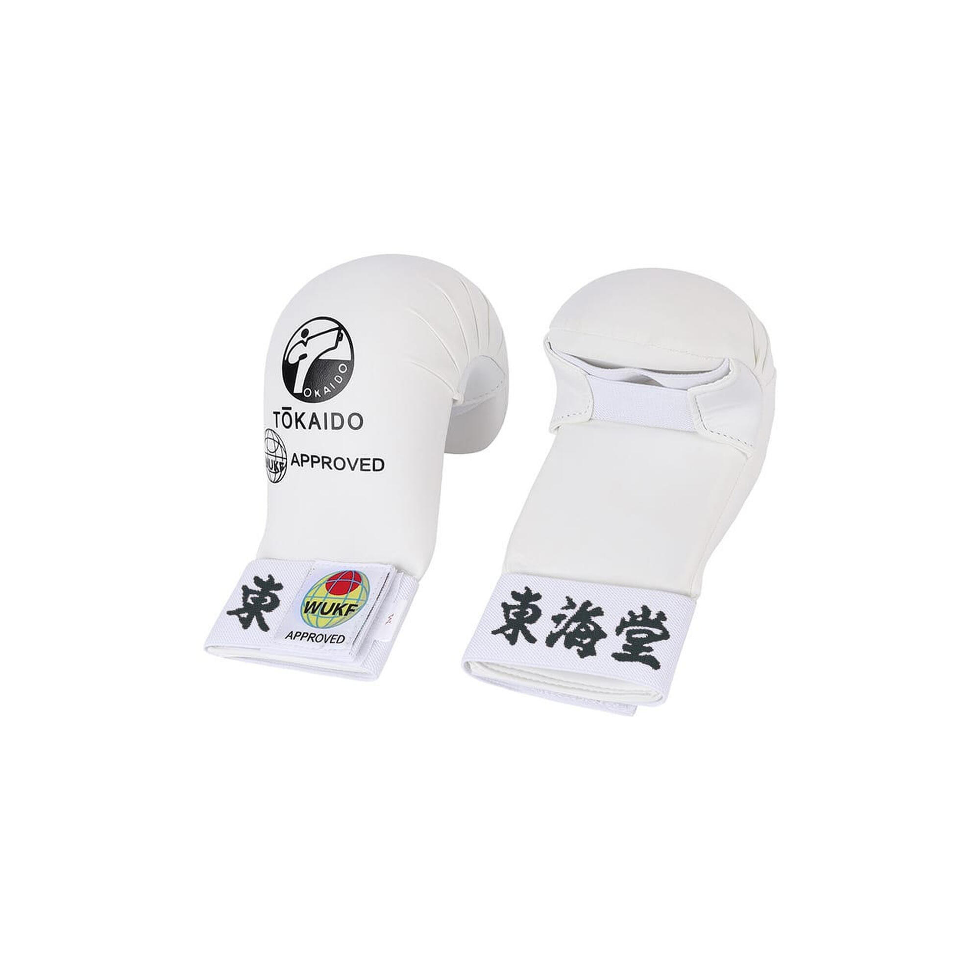 Manusi de Karate Kanji Tokaido WUKF Albe