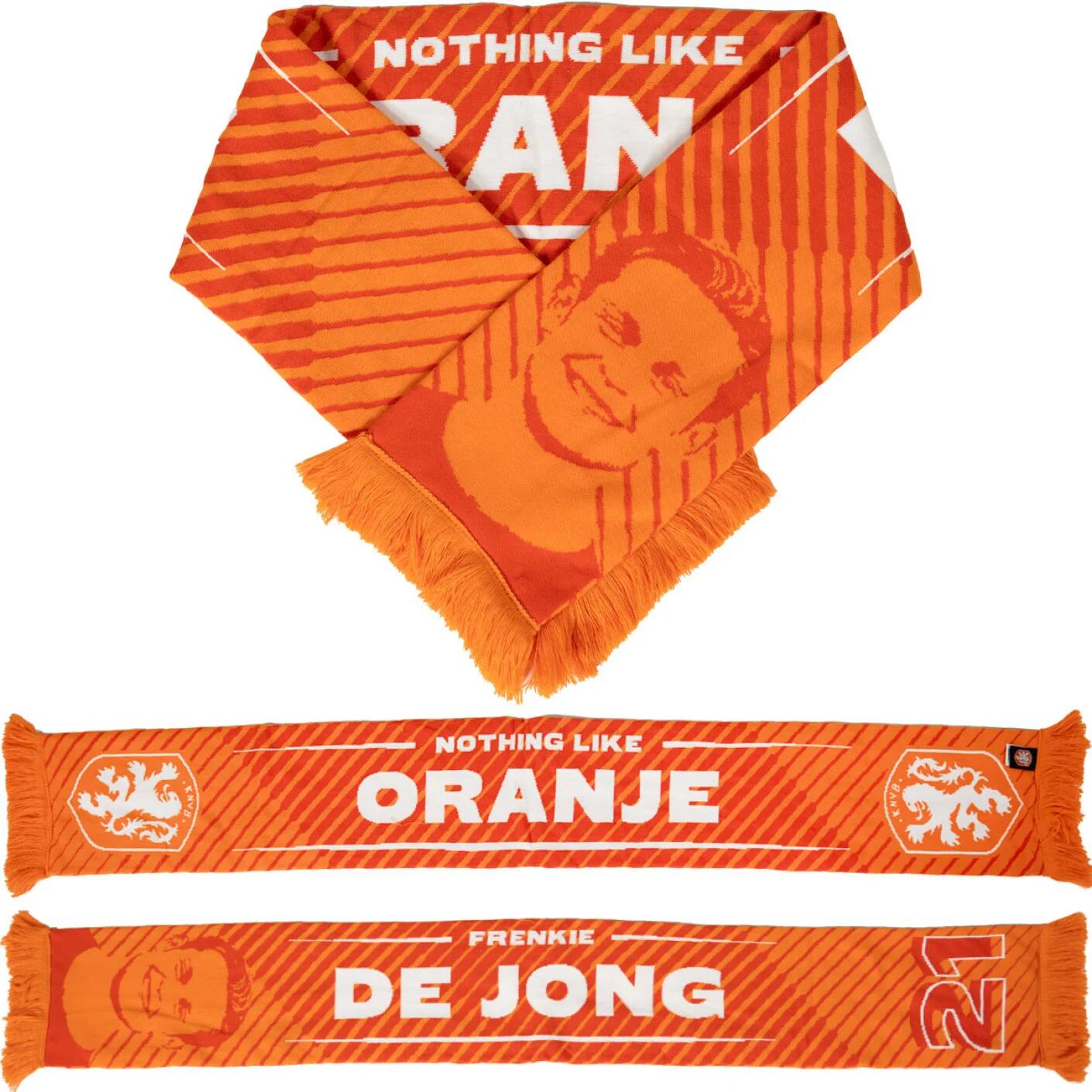 KNVB Nederlands Elftal Sjaal - Frenkie de Jong - EK 2024 - KNVB