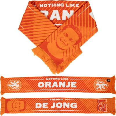 Nederlands elftal sjaal - frenkie de jong - ek 2024 - knvb