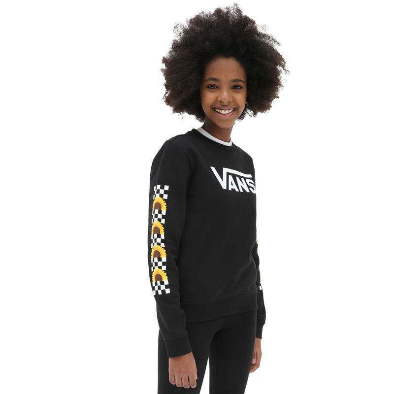 Sudadera sin Capucha Niño Vans Sunlit Negro