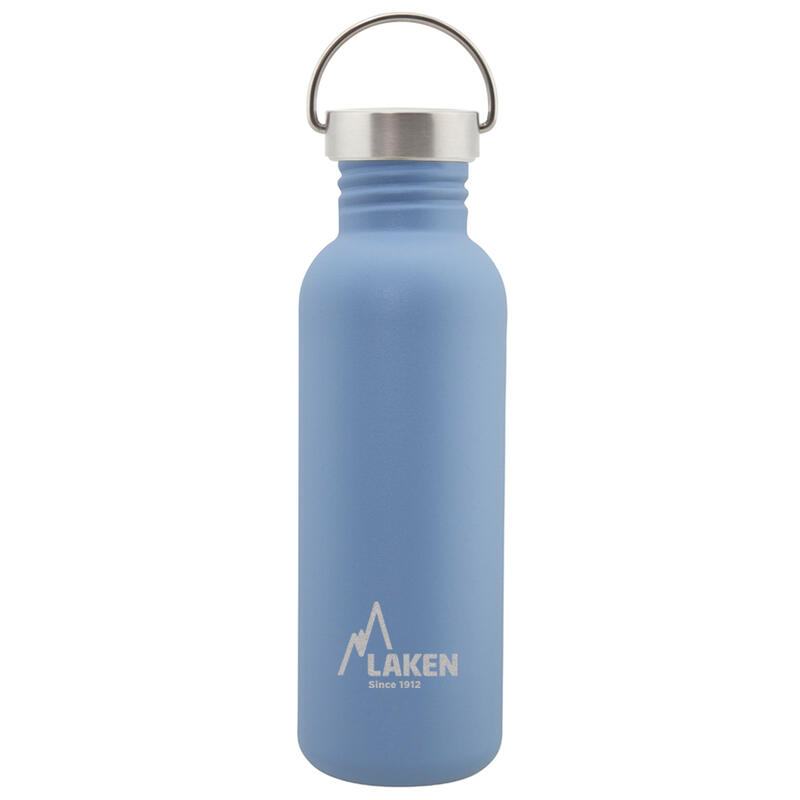 BIDON LAKEN BASIC STEEL 750ML BLUE BSH75AZ