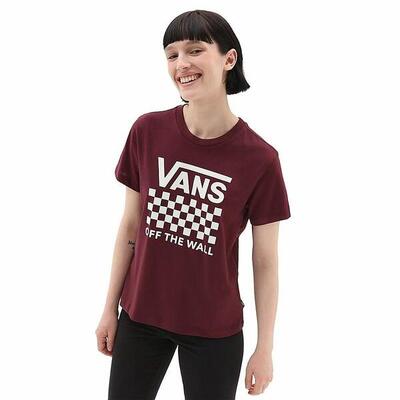 Dames-t-shirt met korte mouwen vans lock box crew-b