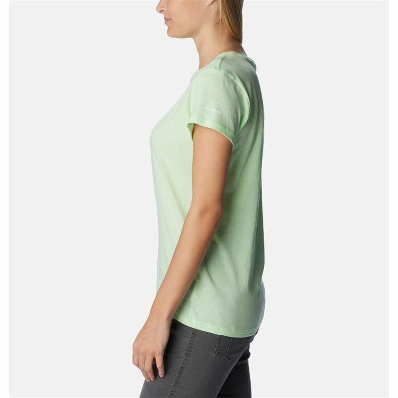 Camiseta Deportiva de Manga Corta Columbia  Trek™ Verde Claro