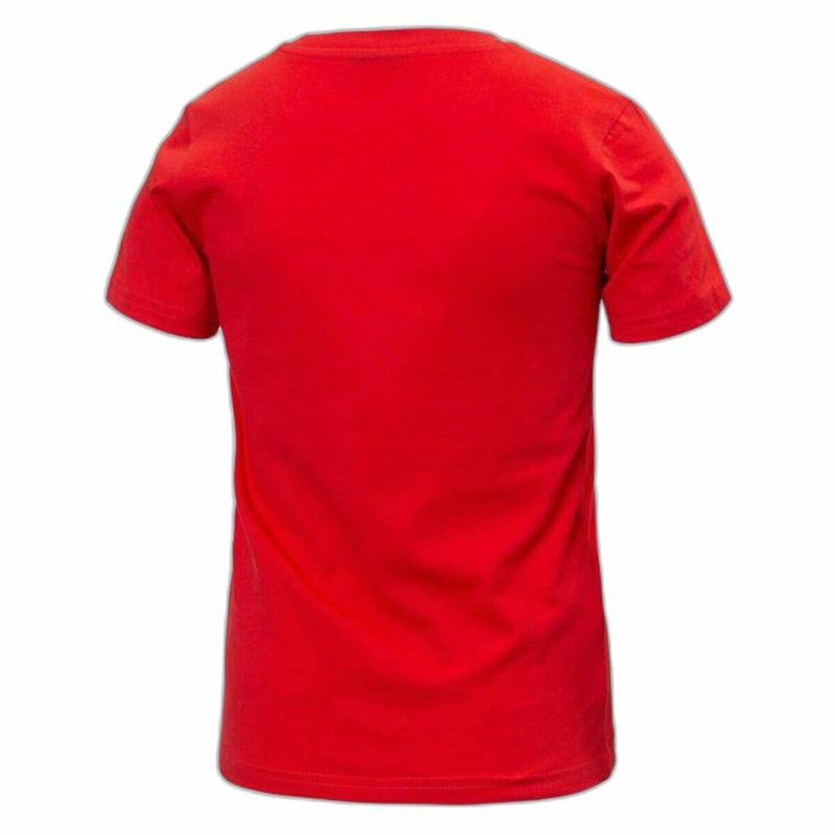 Jungen Kurzarm-T-Shirt Champion Crewneck  Rot 2/3