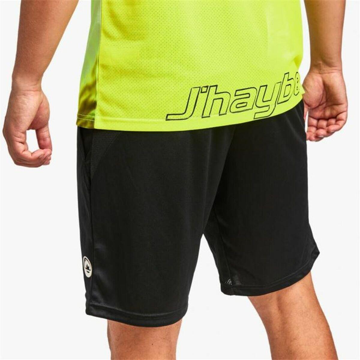 Pantaloni Corti Sportivi da Uomo J-Hayber Basic Nero 4/5