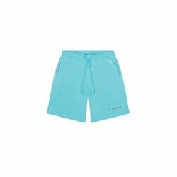 Short de Sport pour Homme Champion Script Logo BL Aigue marine