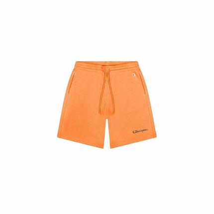 Pantalones Cortos Deportivos para Hombre Champion Script Logo OR Naranja