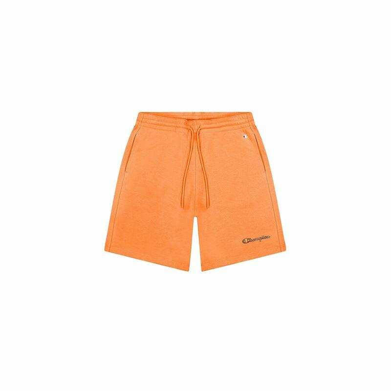 Pantalones Cortos Deportivos para Hombre Champion Script Logo OR Naranja