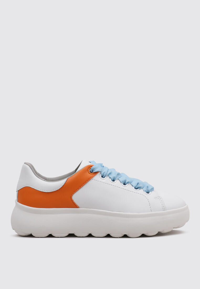 Chaussure de randonnée Baskets Femme Geox D SPHERICA EC4.1  Blan 1/5