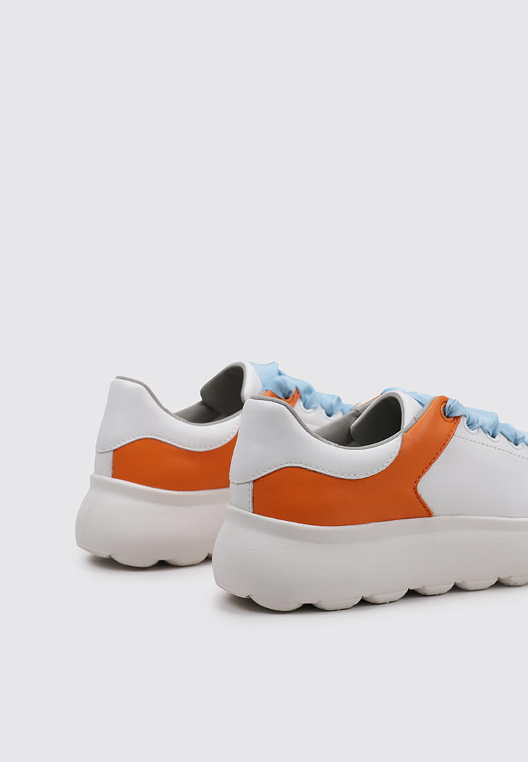 Chaussure de randonnée Baskets Femme Geox D SPHERICA EC4.1  Blan 4/5