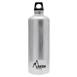 Bouteille d'eau en aluminium Futura avec bouchon à vis - 1 Litre LAKEN