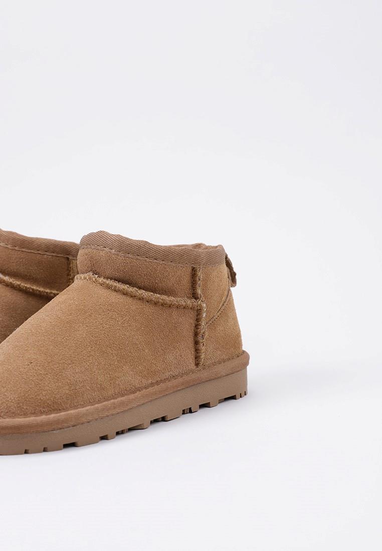 Bottines plates enfant Krack Core IVALU — cuir, doublure textile 4/5