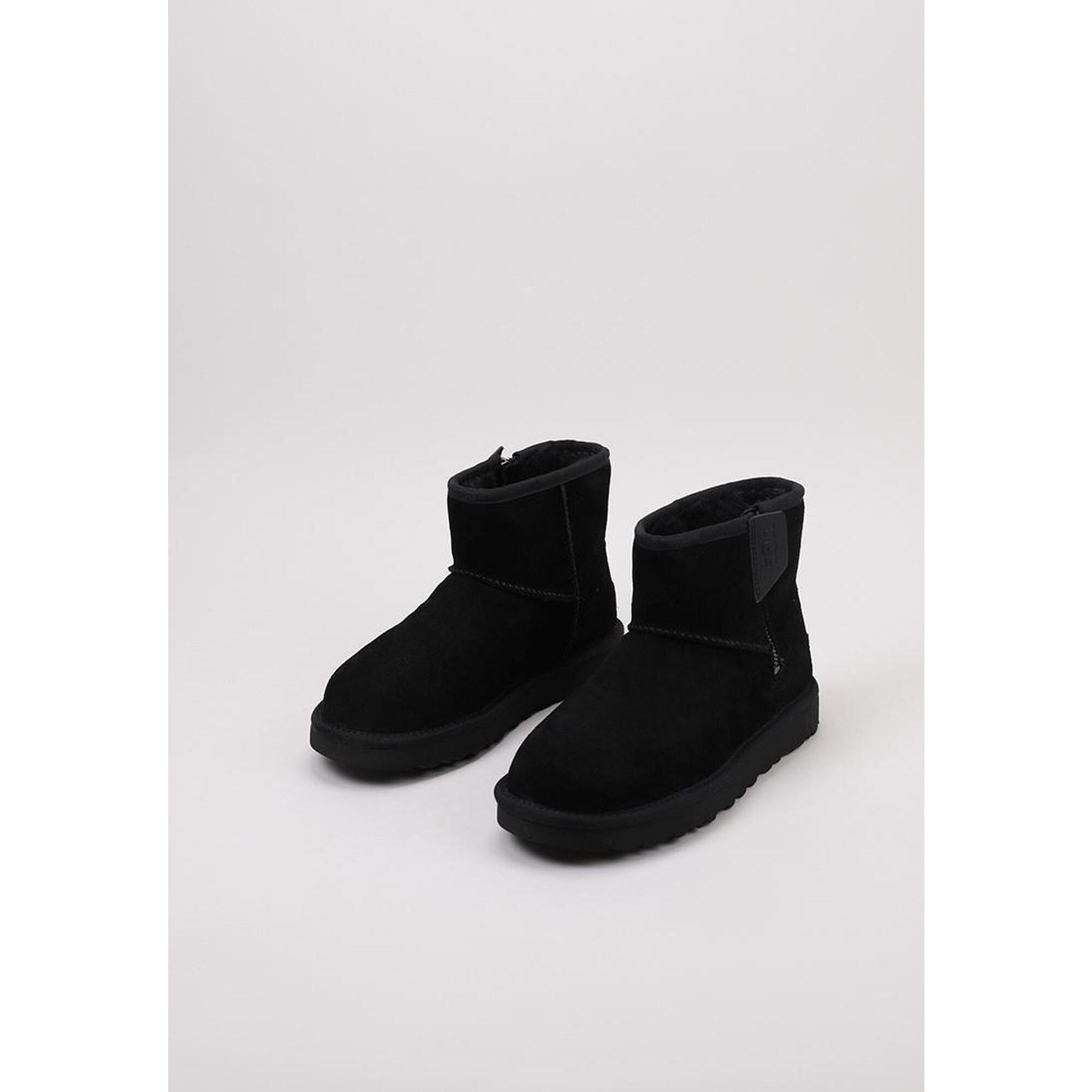 Botas Esquimales Botas Esquimales Mujer UGG Classic Mini Bailey Zip  Negro