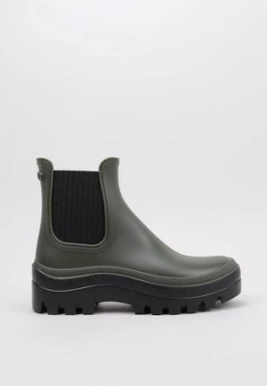 Bottes de pluie - Voile, femme - Imperméables, basses - W10280 - Vert