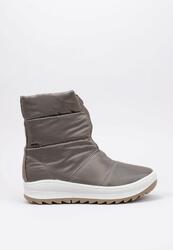 Bottes Esquimales Femme Imac 459058 Taupe, cuir et textile imperméables