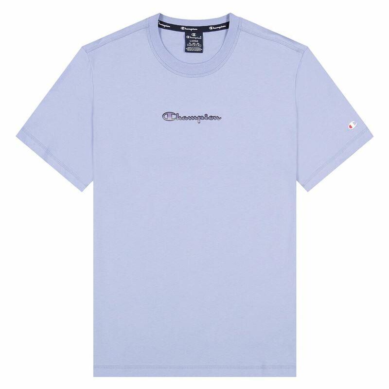 Camiseta de Manga Corta Champion Crewneck M Púrpura