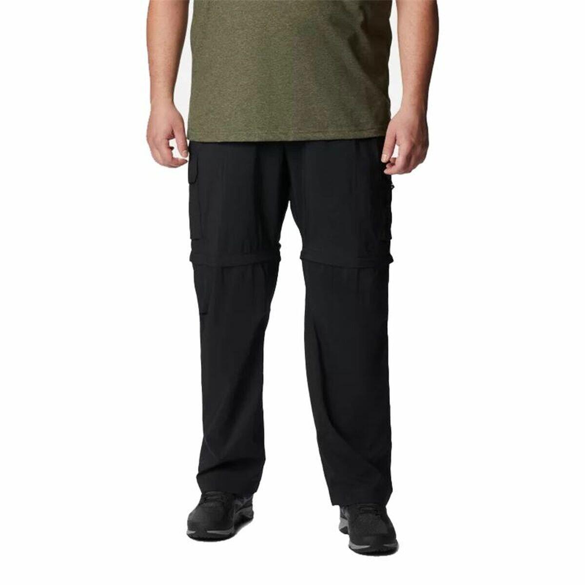 COLUMBIA Pantalón Largo Deportivo Montaña Columbia Silver Ridge	 Negro