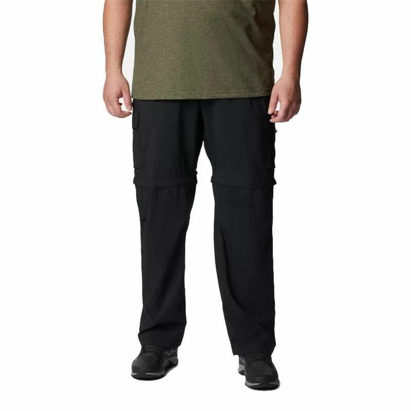 Pantalón Largo Deportivo Montaña Columbia Silver Ridge	 Negro