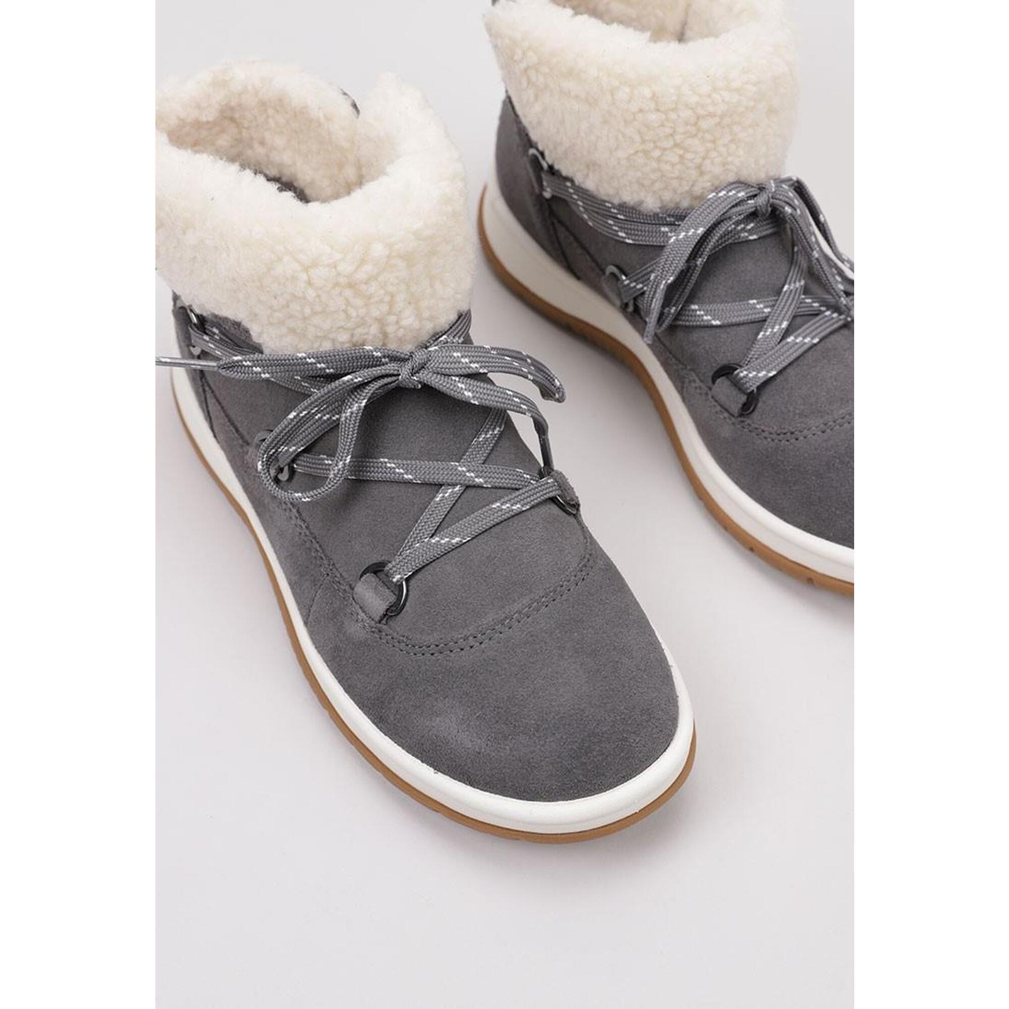 Botas Esquimales Botas Esquimales Mujer UGG Lakesider Heritage Lace Gris