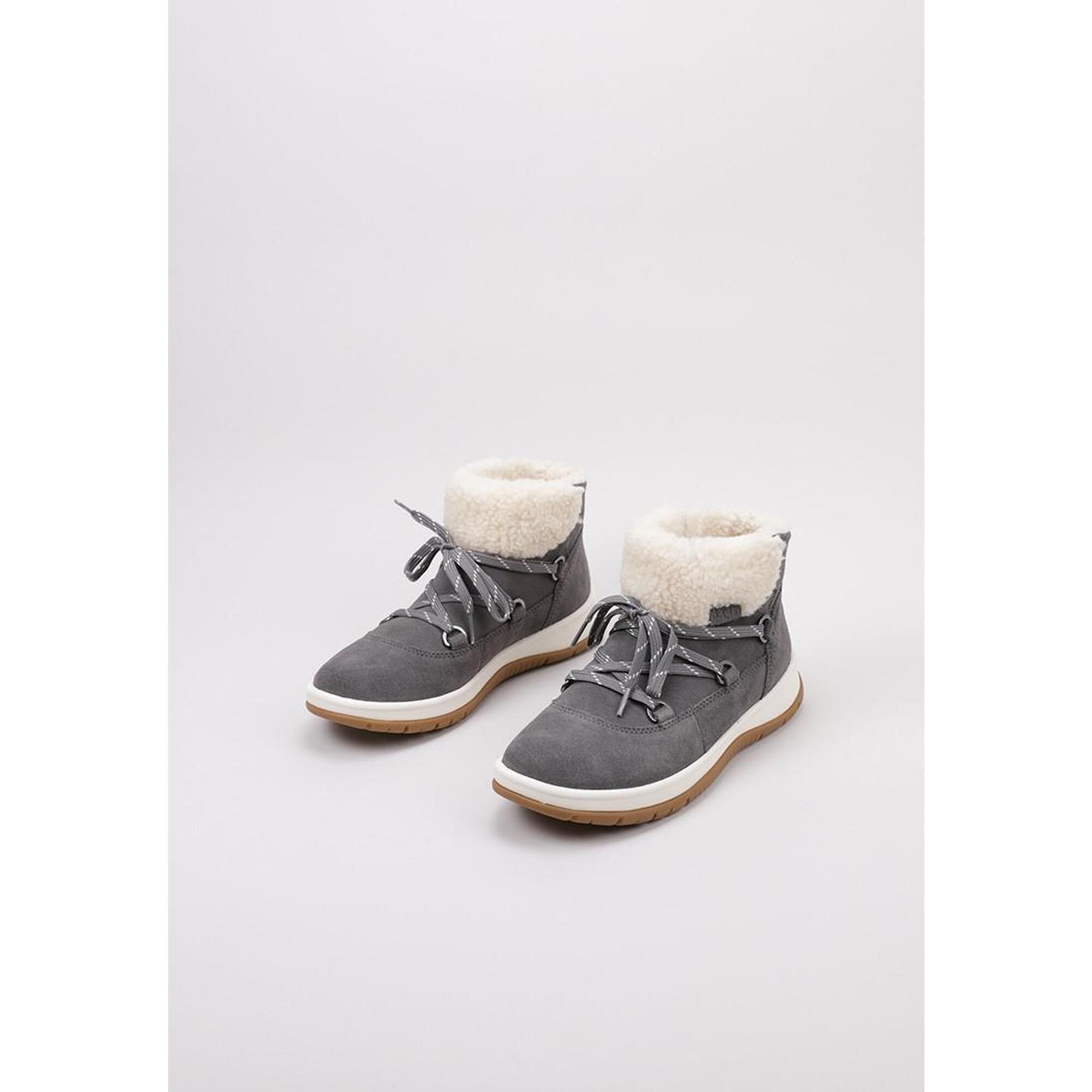 Botas Esquimales Botas Esquimales Mujer UGG Lakesider Heritage Lace Gris