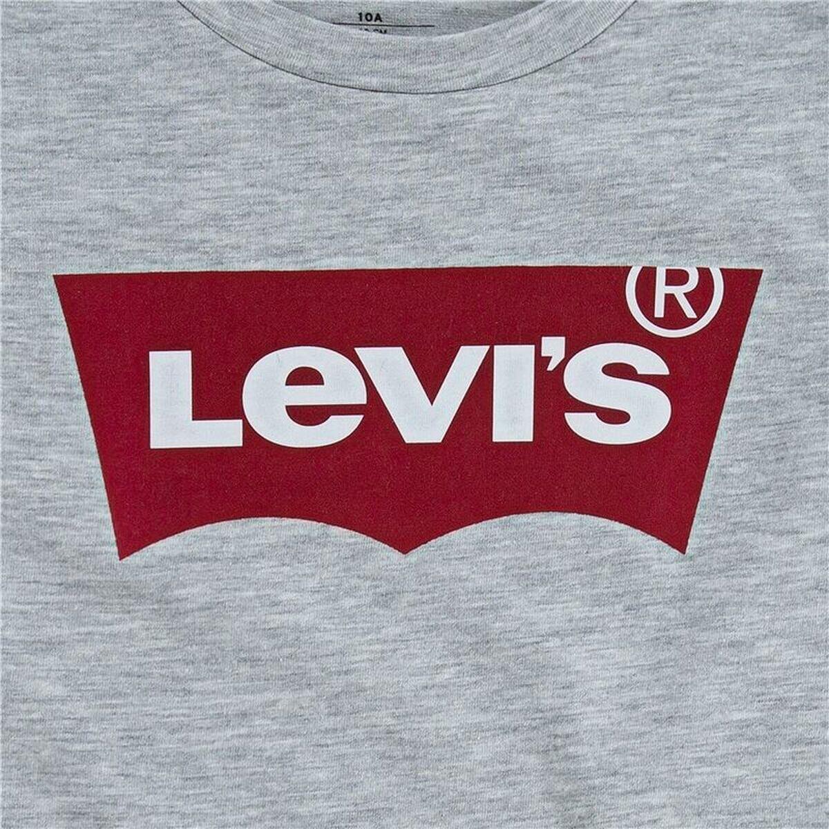 T shirt à manches courtes Enfant Levi's Batwing Gris clair 5/5