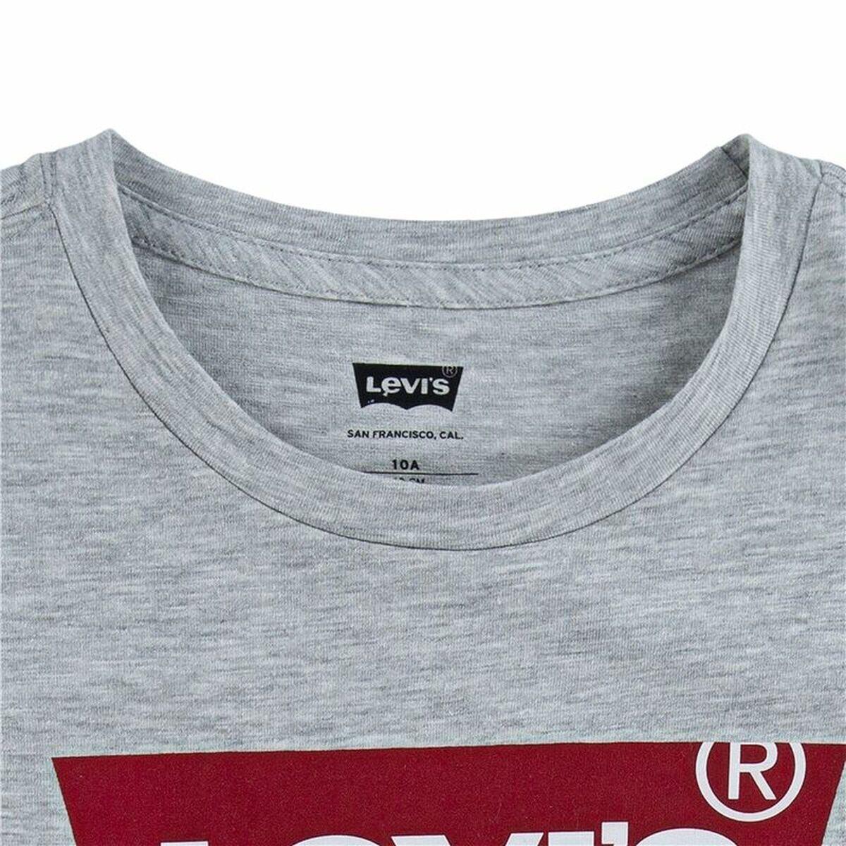 T shirt à manches courtes Enfant Levi's Batwing Gris clair 3/5