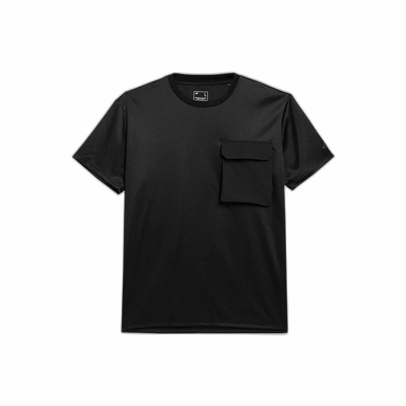 Camiseta de Manga Corta Hombre 4F Fnk M200 Negro