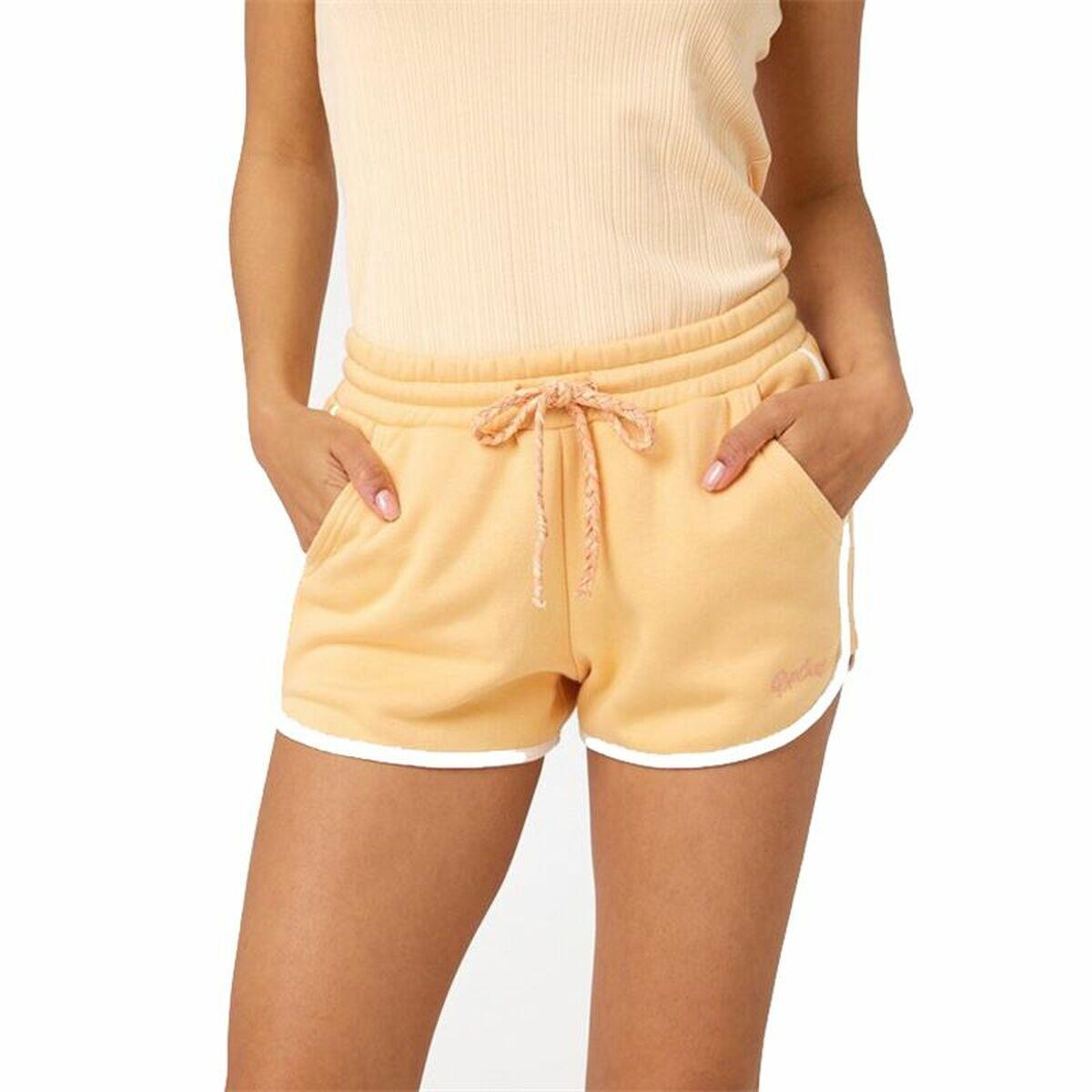Calções de desporto para mulher rip curl assy amarelo